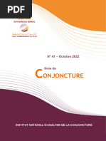 Note de Conjoncture N°41, Octobre 2022