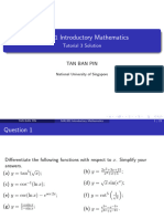 MA1301 Tutorial 3 Solution