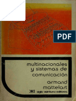 Multinacionales y Sistemas de Comunicación. Los Aparatos Ideológicos Del Imperialismo - Mattelart - Mercado-Comprimido