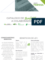 Catalogo de Beneficios Empresa