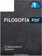 Apuntes Filosofia 2 Bachillerato Descartes