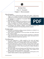 Introduction To Macro Economics Class 12 Notes CBSE Macro Economics Chapter 1 PDF 1