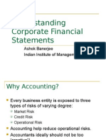 Understanding Corporate Financial Statements