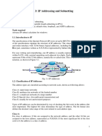 WEEK 3-LAB 3-IP Addressing and Subnetting