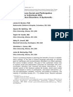 Music Improves Social and Participation Outcomes For Individuals With Communication Disorders: A Systematic Review