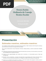 Octava Sesión CTE PRESENTACION