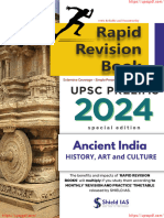 Rapid Revision Book (Ancient History) Prelims 2024