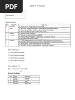 Instrumen Asesmen Sumatif