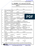 11th Physics All Book Back One Marks (EM) 1