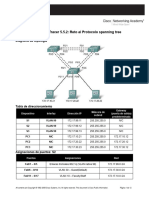 Actividad de Packet Tracer 5.5.2 Reto Al Protocolo Spanning Tree 1