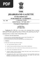 Jharkhand Motor Accidents Claims Tribunal Rules, 2019