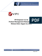 Vpi Empower Release Notes 5.2 3a