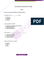 Computer Basics Questions For Kids Set 2