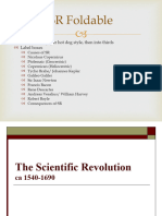 Scientific Revolution PPT Accompanying Lecture 2019 Updated