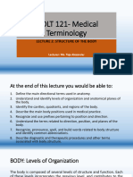 Lecture 2 Body Structure