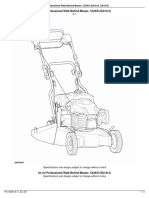 52CM Professional Walk Behind Mower C52KS SA1615 SA1815 Introduction