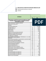 Calendario de Adquisición de Materiales