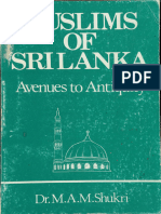 Muslims of Sri Lanka - Avenues To Antiquity (M. A. M. Shukri)