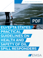 EMSA Guidelines On Health and Safety of Oil Spill Responders