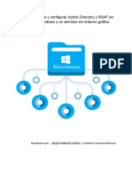 Práctica - Instalar y Configurar Active Directory y RSAT en Un Cliente Windows y Un Servidor Sin Entorno Gráfico - JorgeGutierrezRafaCarmona