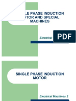 Single Phase IM and Special Machines