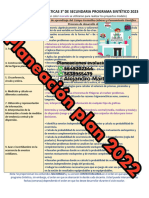 Dosificación Matemáticas 3°