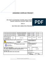 220802DBRQME215-Bolting and Unbolting Procedure Rev - 02