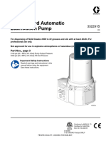 G3 Standard Automatic Lubrication Pump: Instructions