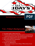 Consumer Behavior - TGIF