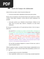 Direito Da Criança e Do Adolescente