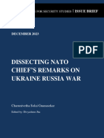 Issue Brief - NATO Chief