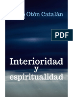 OTÓN, J, Interioridad y Espiritualidad, 2018 (Texto)