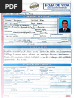 Hoja de Vida Actualizada