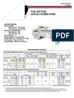 FD FXE Duplex Power Pump - 102 To 131 BHP - Rev 1-4