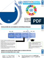 Marco de Sendai y ODS