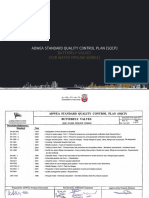 Adwea Standard Quality Control Plan (SQCP) : Butterfly Valves (For Water Pipeline Works)