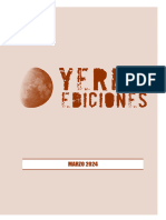 Novedades Yermo Arechi Marzo 2024