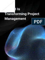 How AI Is Transforming Project Management  