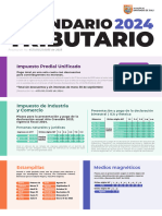 Calendario Tributario 2024 Cali