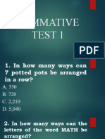 Summative Test 1