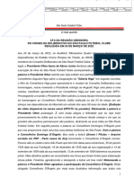 5 4 Ata Aprovacao Das Contas 2021