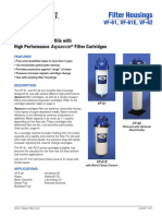 Velcon Aquacon VF Series Filter Housings