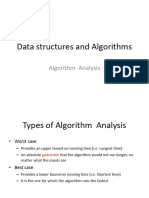 Algorithm Analysis