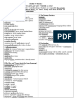 Span 1 - All Vocab Lists Combined