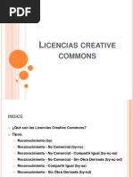 Licencias Creative Commons