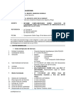 Informe para Adenda Del Contrato