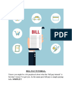 Bill Pay Tutorial