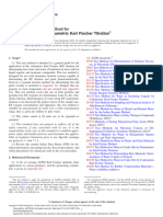 ASTM E203-16 - Water Using Volumetric Karl Fischer Titration