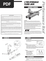 Performance Tool 102377660 Owners User Manual