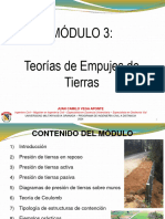 Módulo 3. Empujes de Tierras